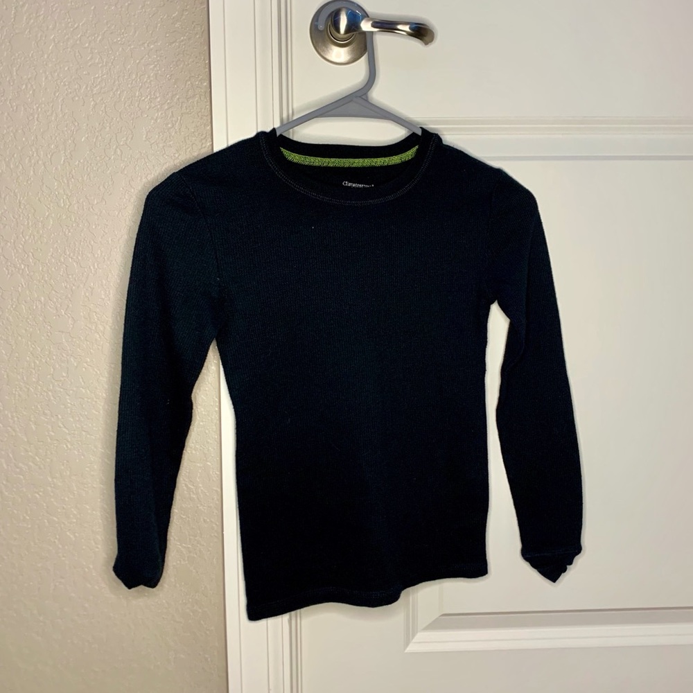 Black Set of long underwear